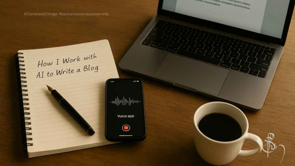 How I Work with AI to Write a Blog